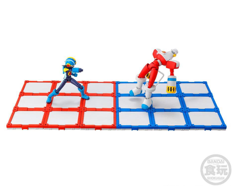 SMP Kit Makes Pose - Mega Man EXE Battle Network - Vol. 1 Model Kit Set