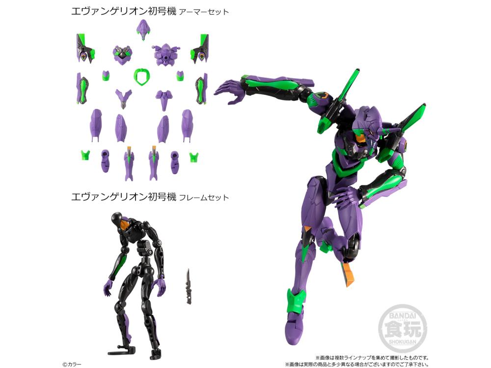 Eva Frame Figures - Neon Genesis Evangelion Assortment