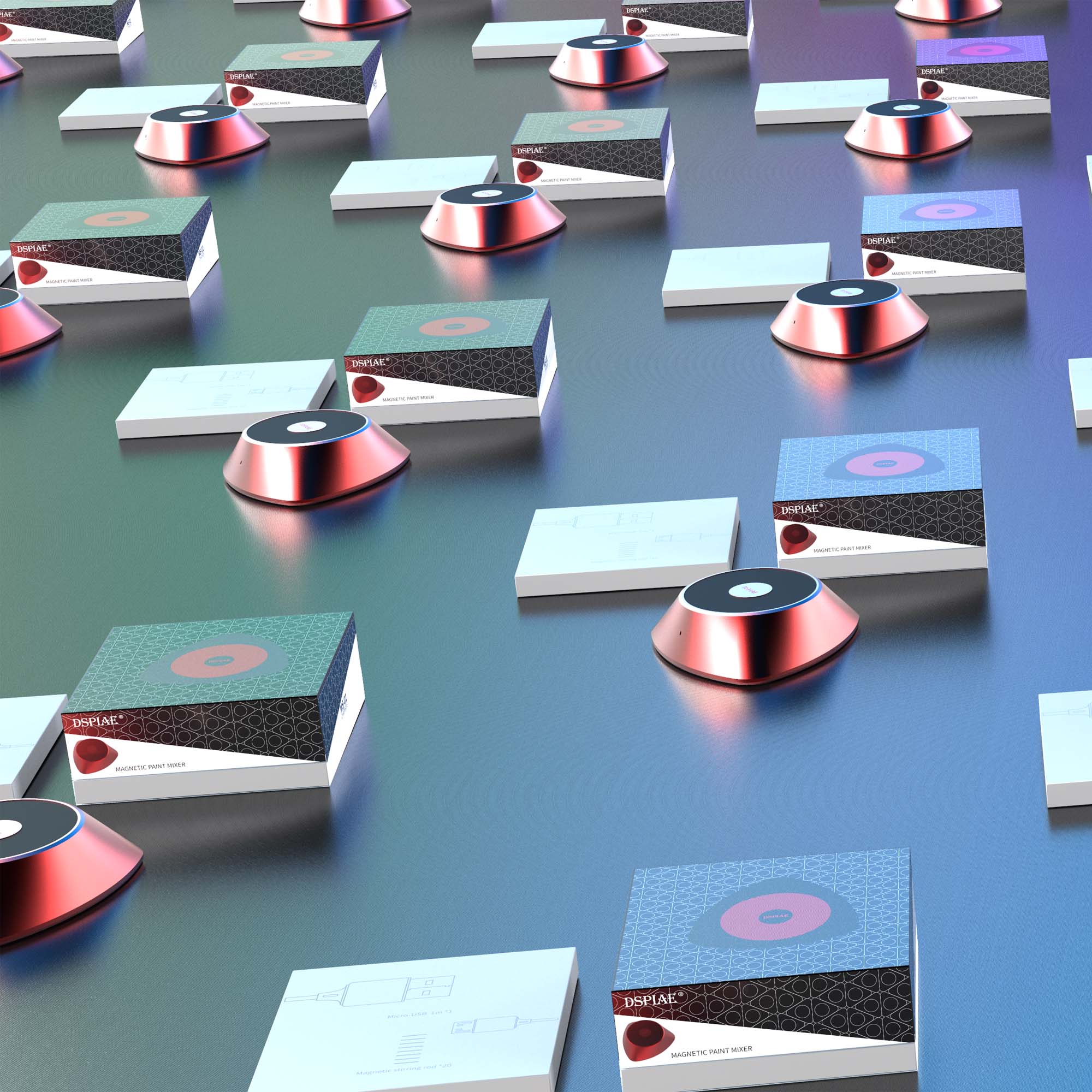 DSPIAE - MS-01 Charybdis Magnetic Paint Mixer