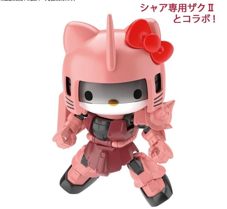 SD EX Standard - MS-06S Char's Zaku 2 & Hello Kitty
