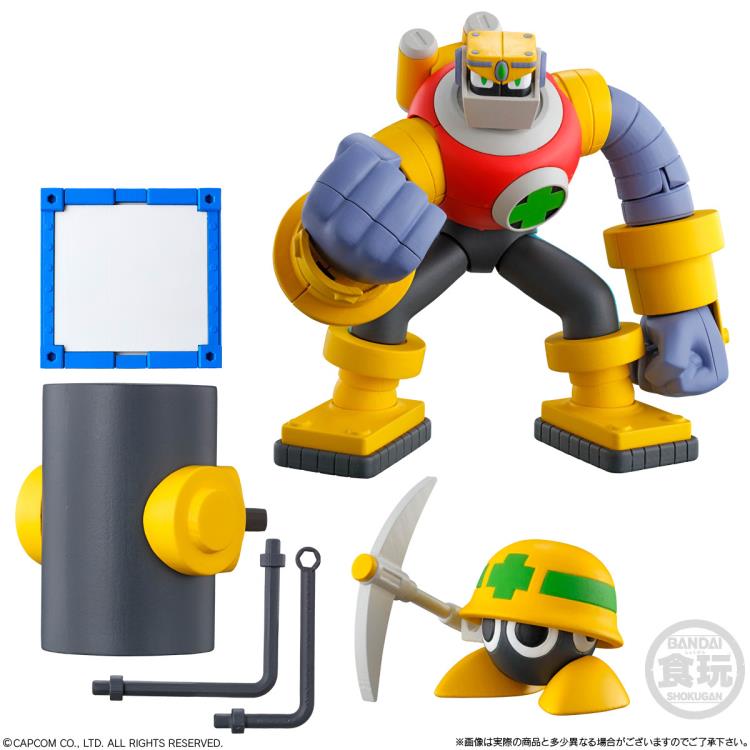 SMP Kit Makes Pose - Mega Man EXE Battle Network - Vol. 1 Model Kit Set