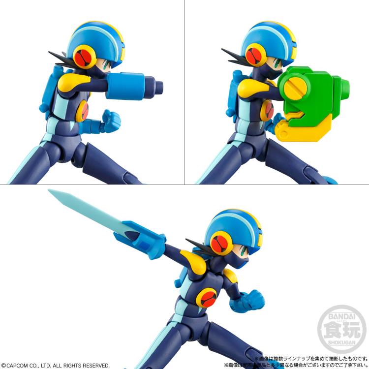 SMP Kit Makes Pose - Mega Man EXE Battle Network - Vol. 1 Model Kit Set