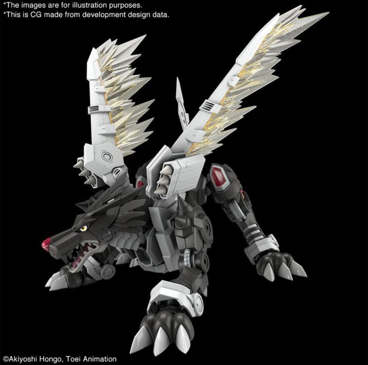 Figure-rise Standard - Digimon - [Amplified] Black Metal Garurumon
