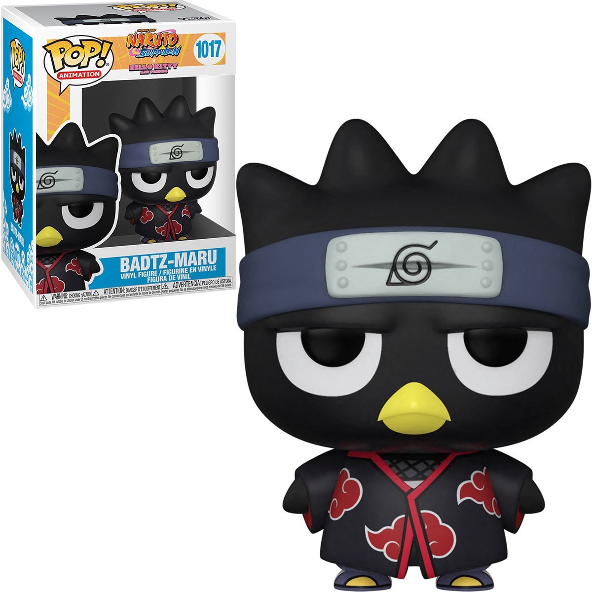 Pop! Sanrio - Hello Kitty x Naruto - Badtz-Maru Tachi