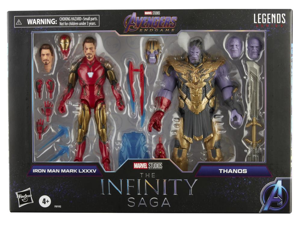 Marvel Legends - Iron Man Mark 85 & Thanos Two-Pack