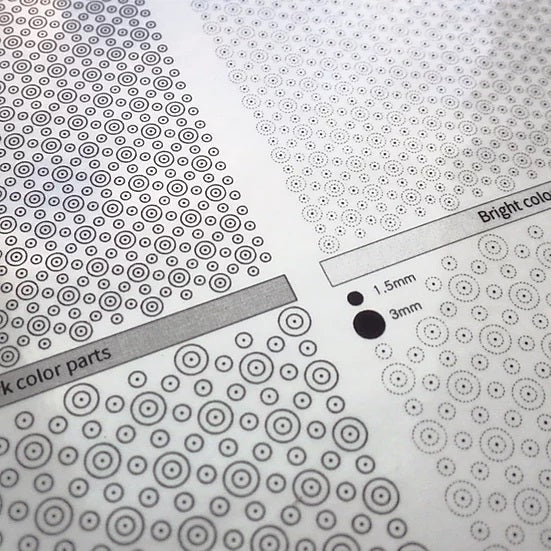 Gunprimer - Pin Vice Guide - Hole Design Sheet
