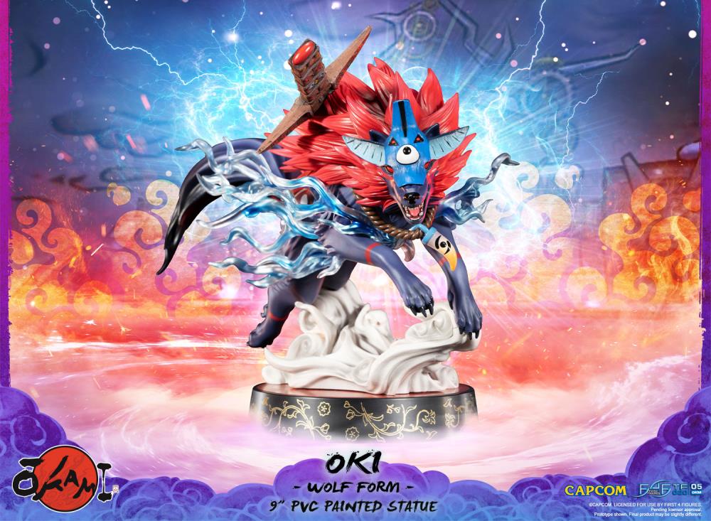 First 4 Figures - Okami Oki (Wolf Form)