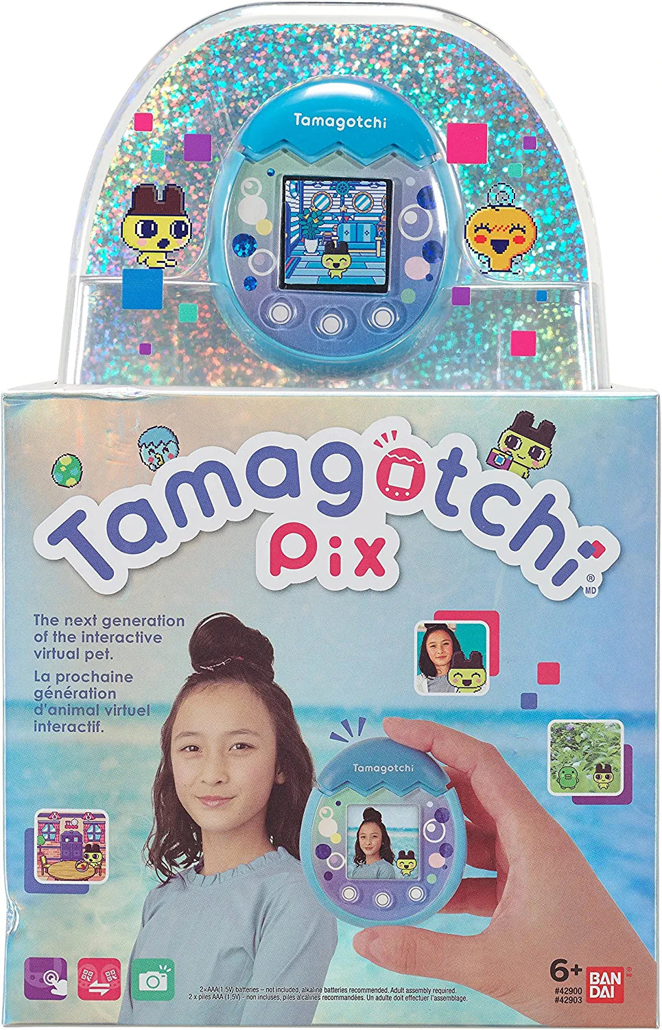  TAMAGOTCHI 42901 Bandai Pix-La próxima generación de