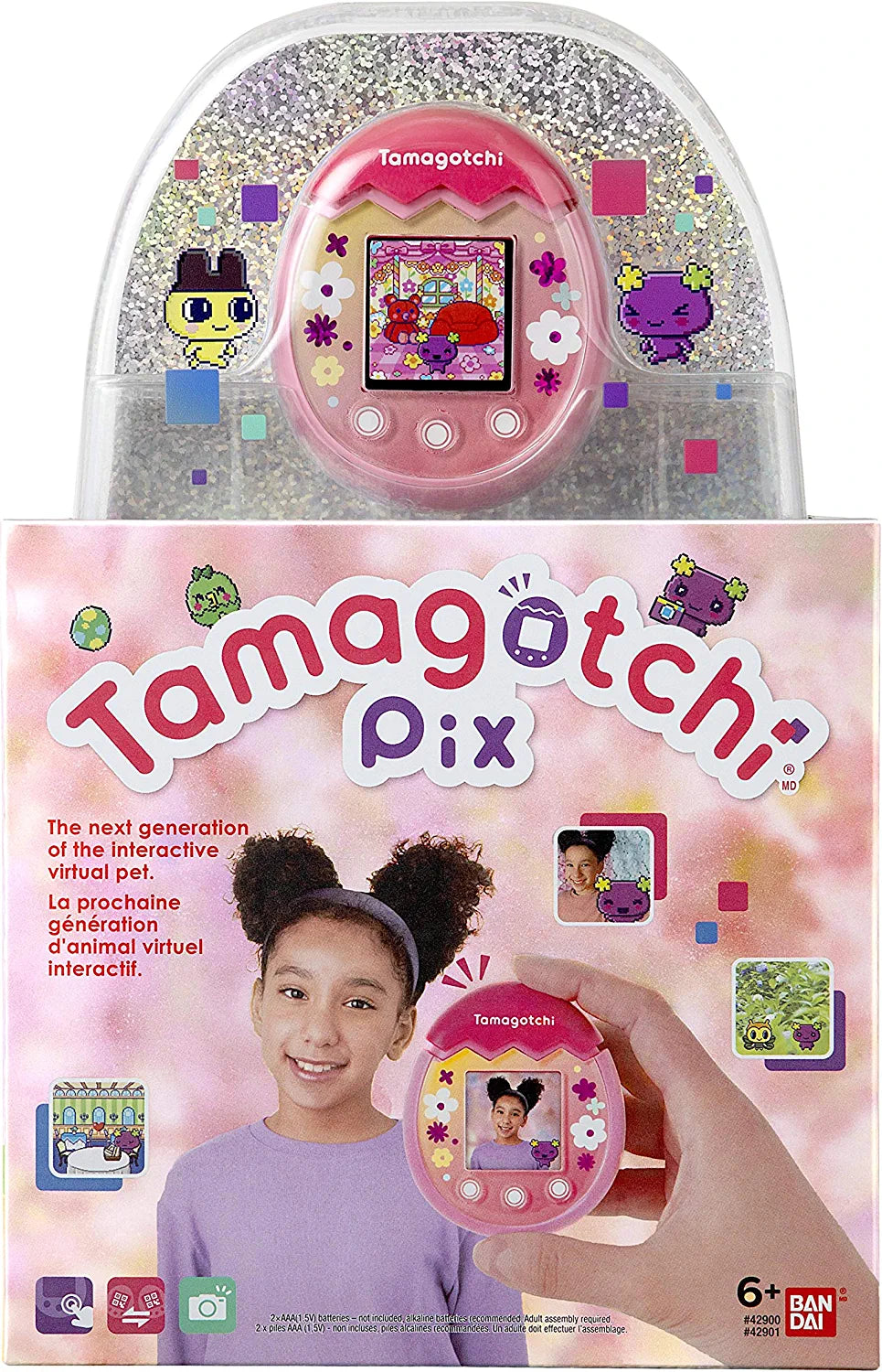 Tamagotchi - Pix - Flower Pink