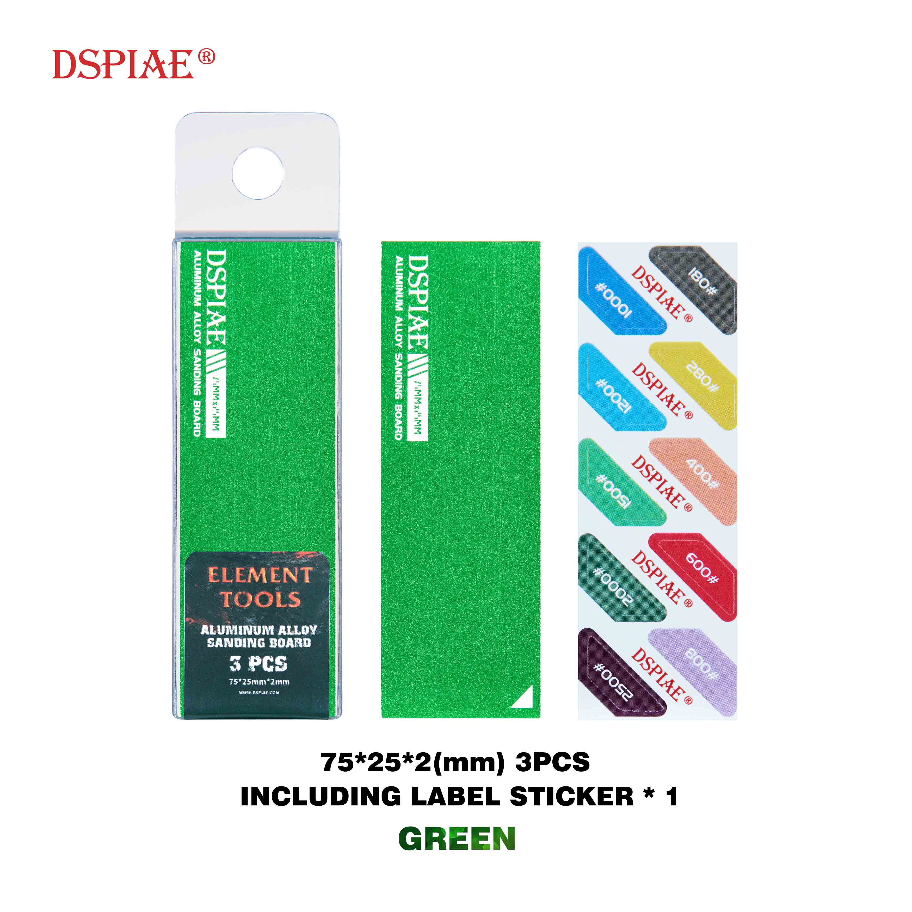 DSPIAE - Aluminum Alloy Sanding Board