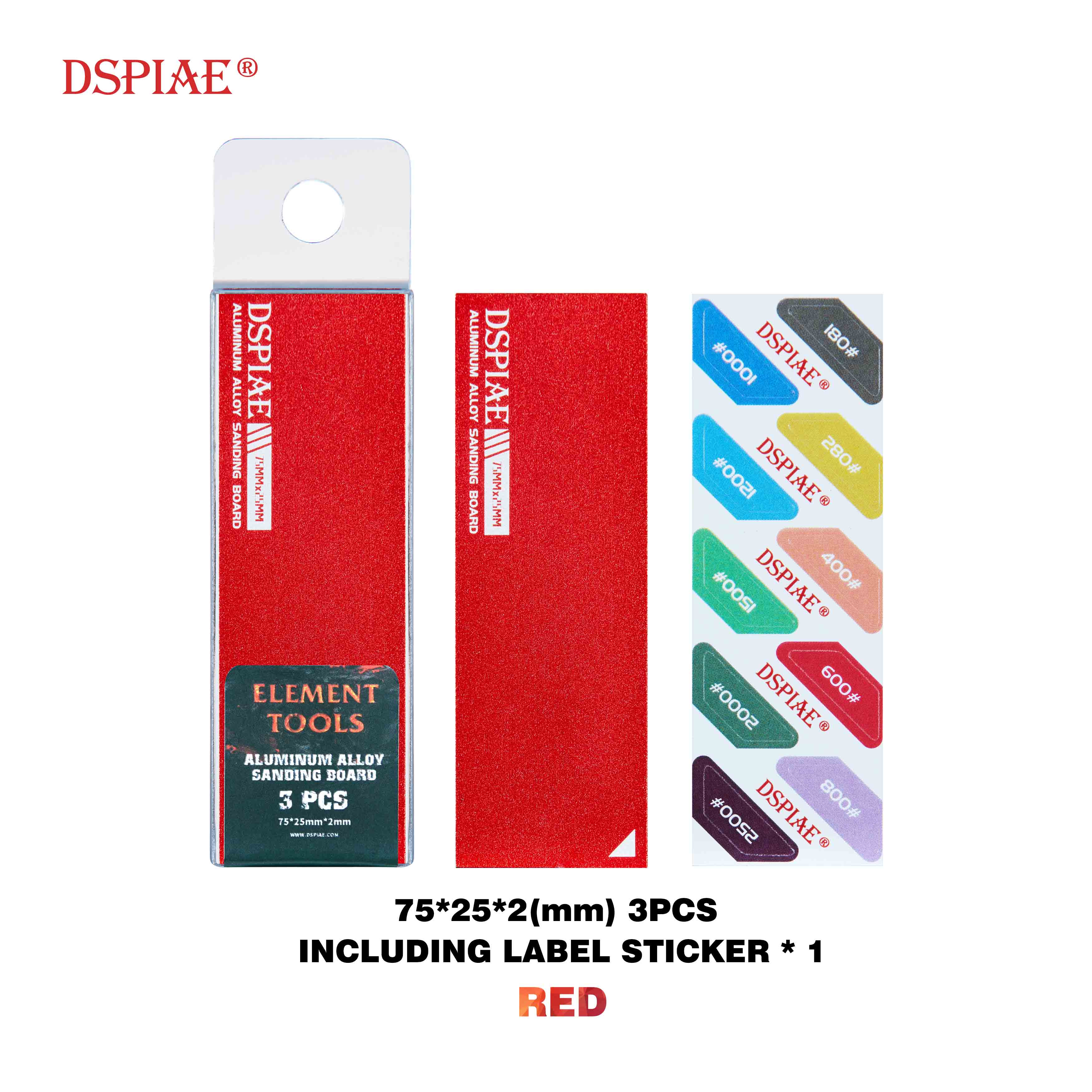 DSPIAE - Aluminum Alloy Sanding Board