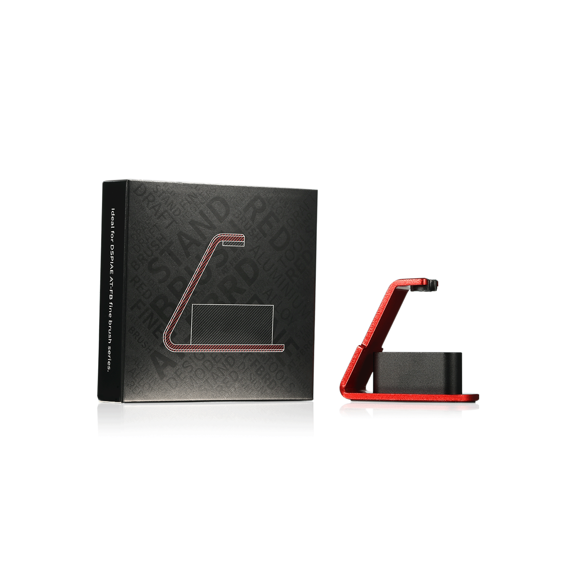 DSPIAE - AT-FBRD Fine Brush Stand - Red
