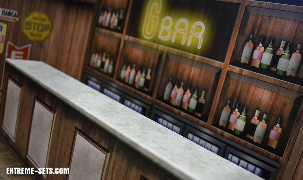 Bar Pop-Up Diorama 1/18