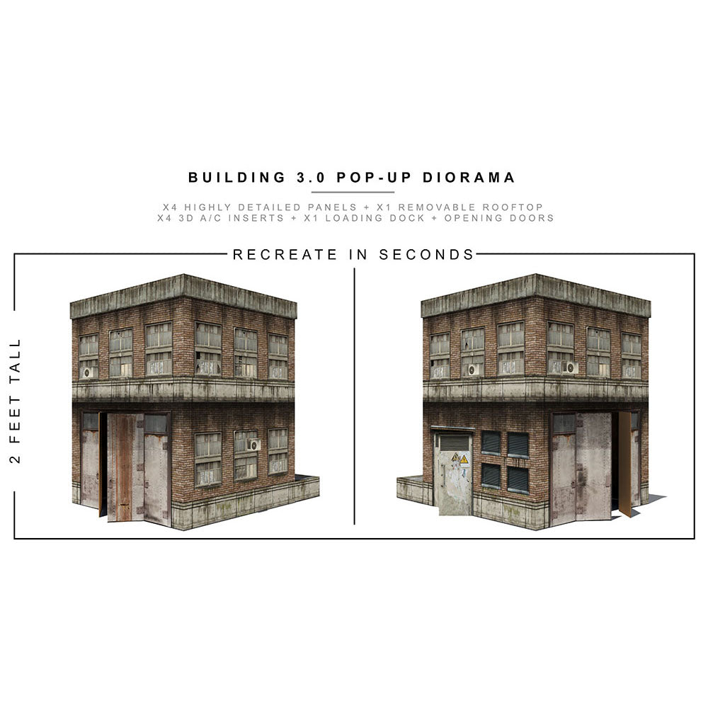 Building 3.0 Pop-Up Diorama 1/12