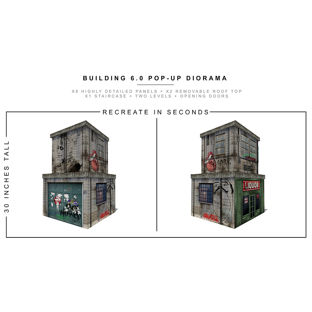Building 6.0 Pop-Up Diorama 1/12