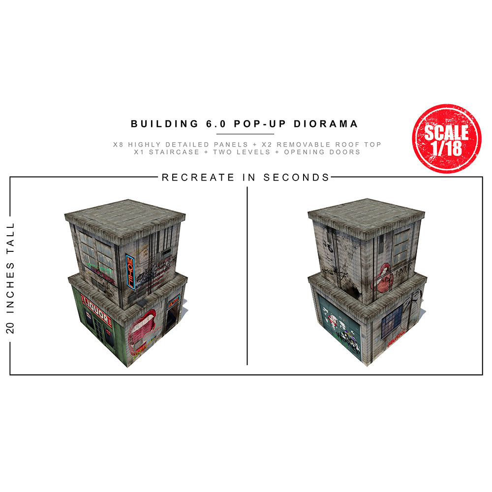 Building 6.0 Pop-Up Diorama 1/18