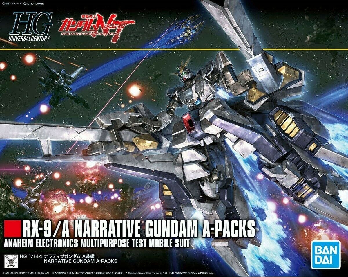 HGUC - RX-9/A Narrative Gundam A-Packs