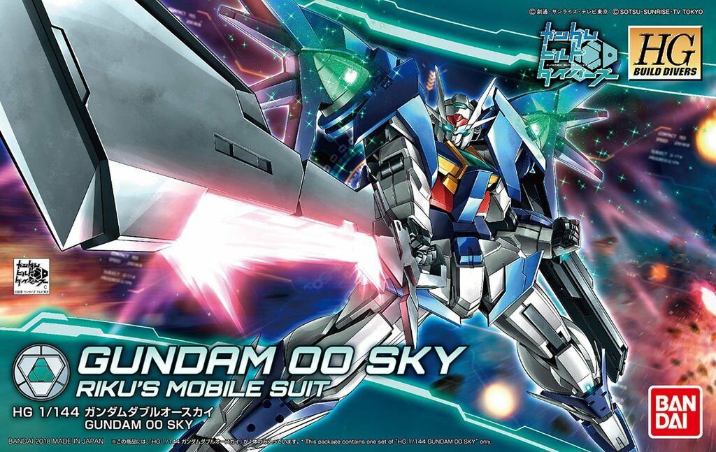 HGBD - GN-0000DVR/S Gundam 00 Sky