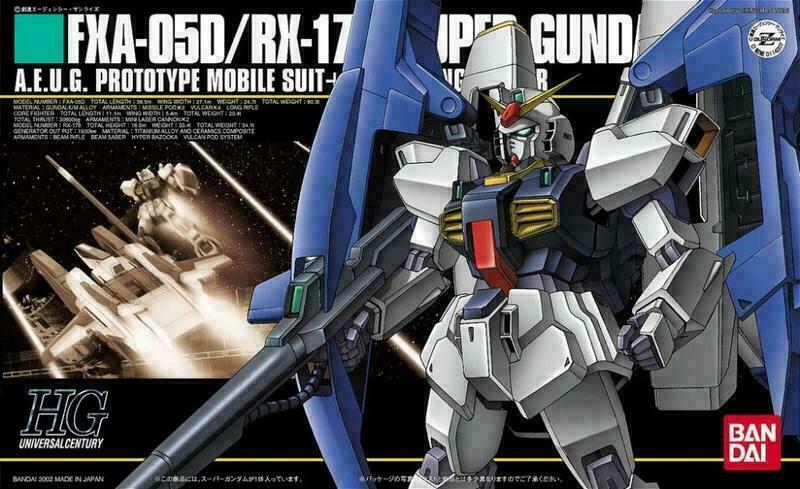 HGUC - RX-178+FXA-05D Super Gundam