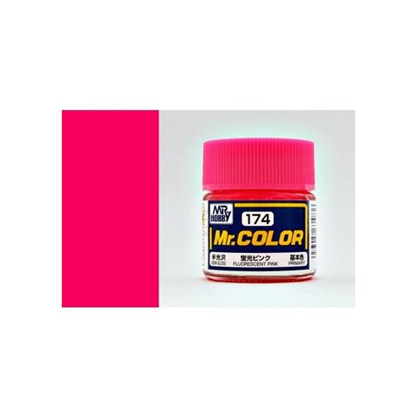 C174 - Semi Gloss Fluorescent Pink 10ml