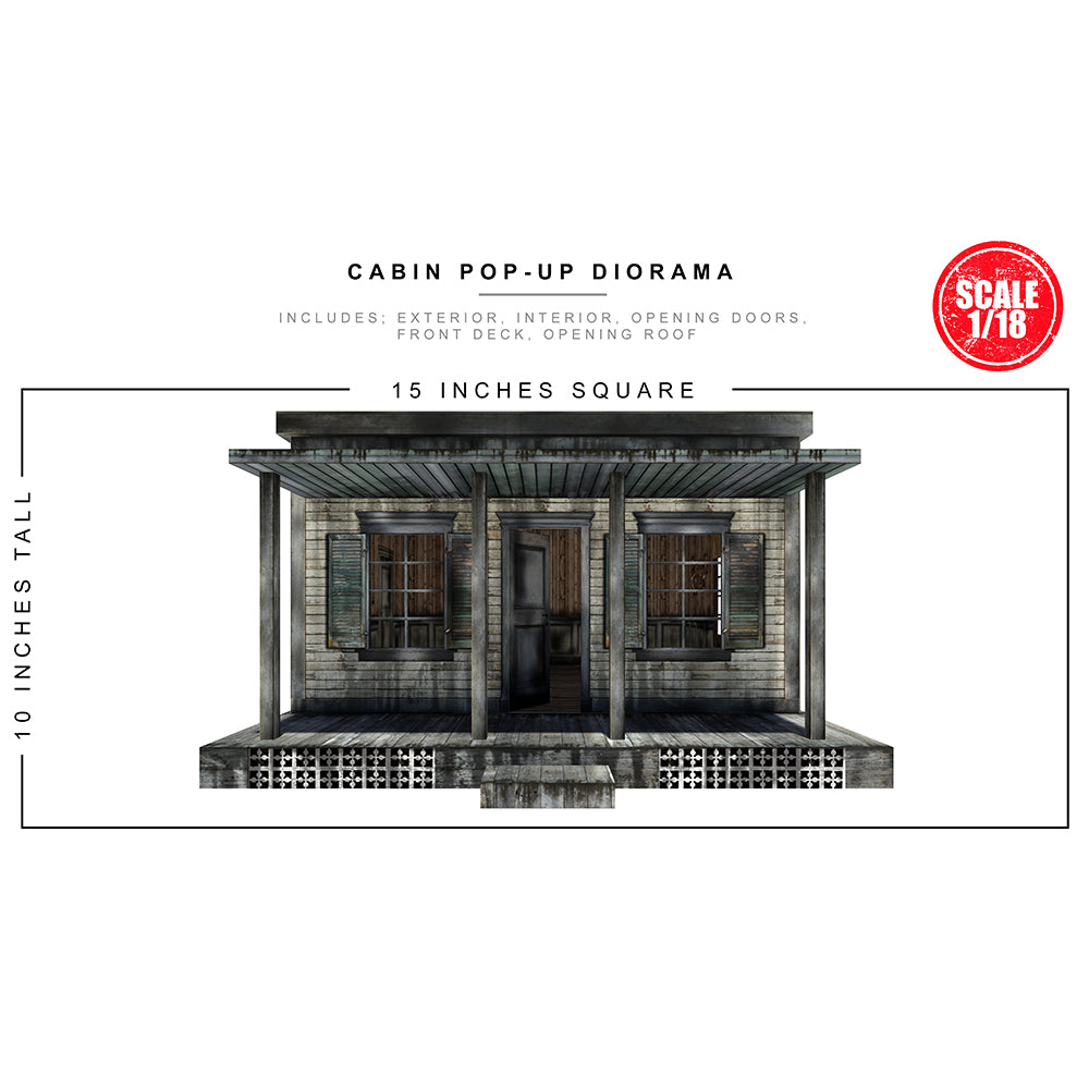 Cabin Pop-Up Diorama 1/18