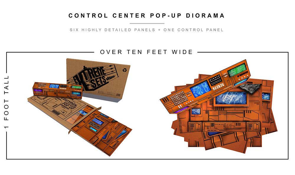 Deluxe Control Center Pop-Up Diorama 1/12