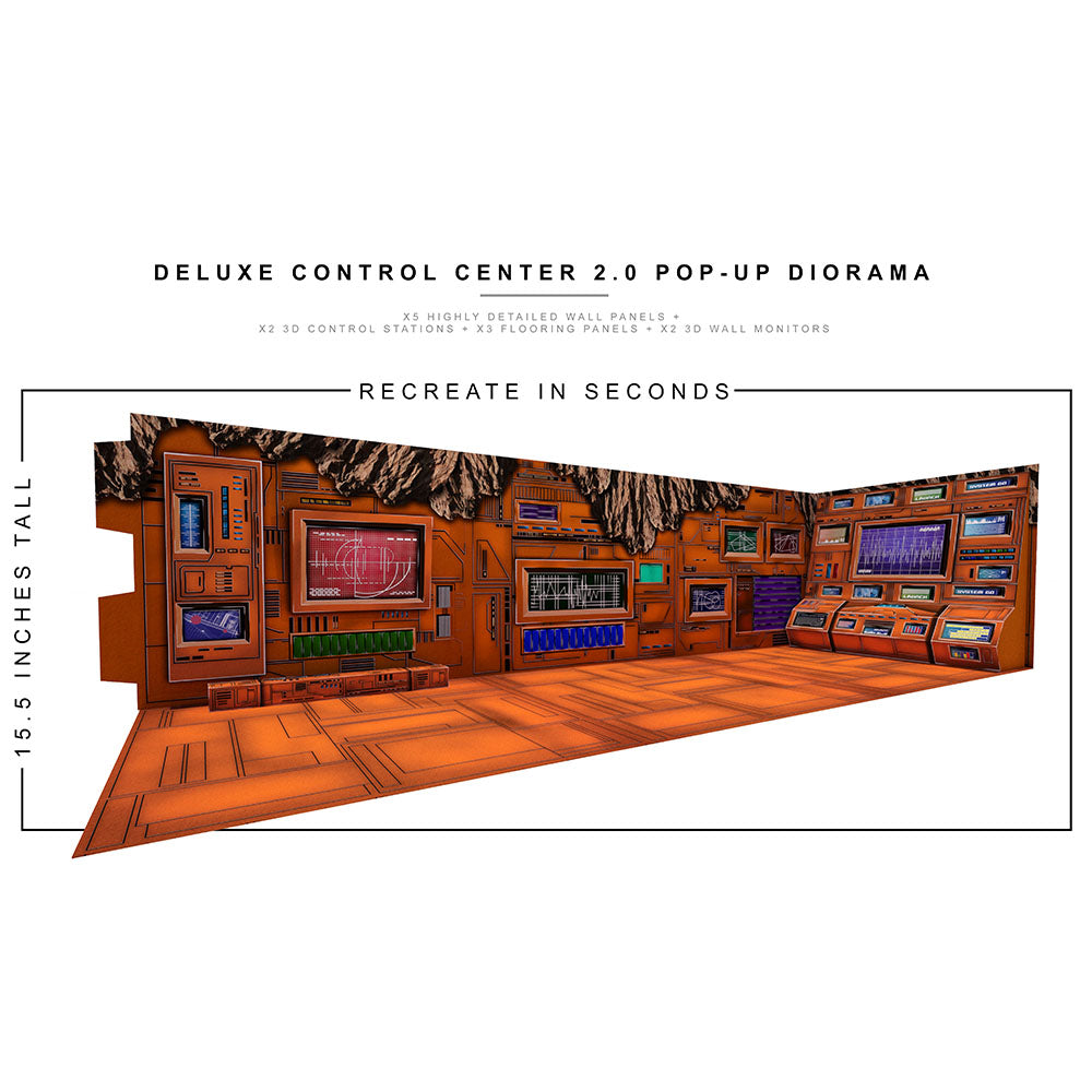 Deluxe Control Center 2.0 Pop-Up Diorama 1/12