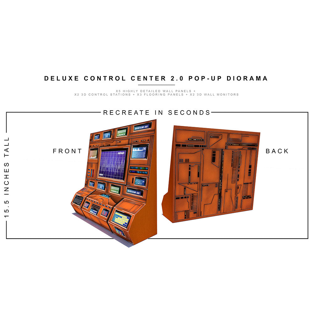 Deluxe Control Center 2.0 Pop-Up Diorama 1/12