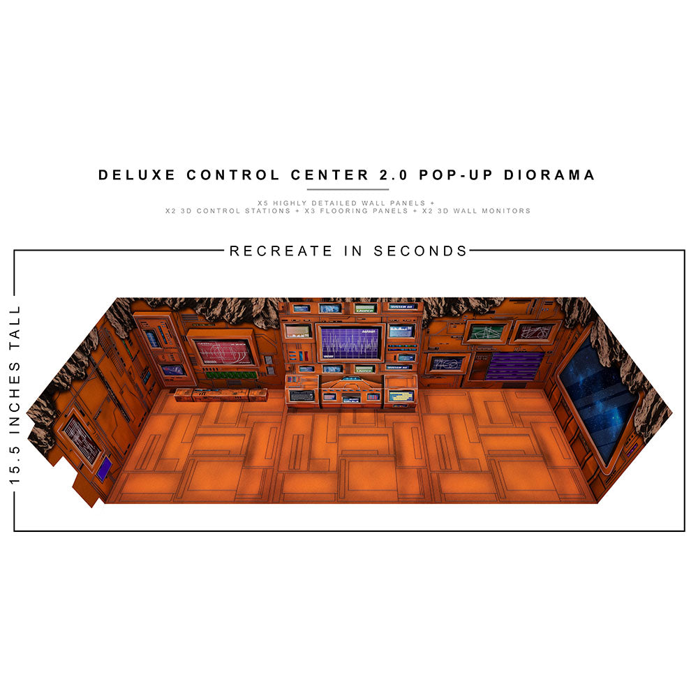 Deluxe Control Center 2.0 Pop-Up Diorama 1/12