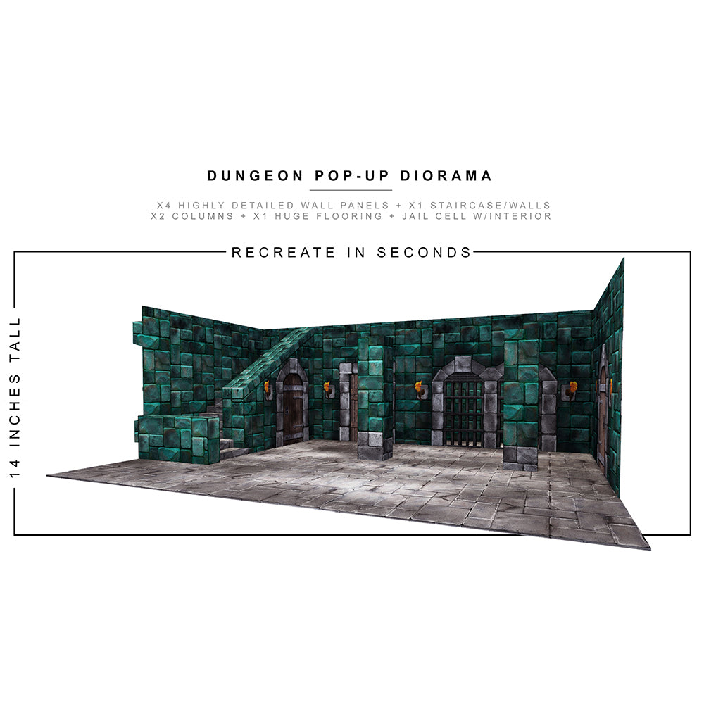 Dungeon Pop-Up Diorama 1/12