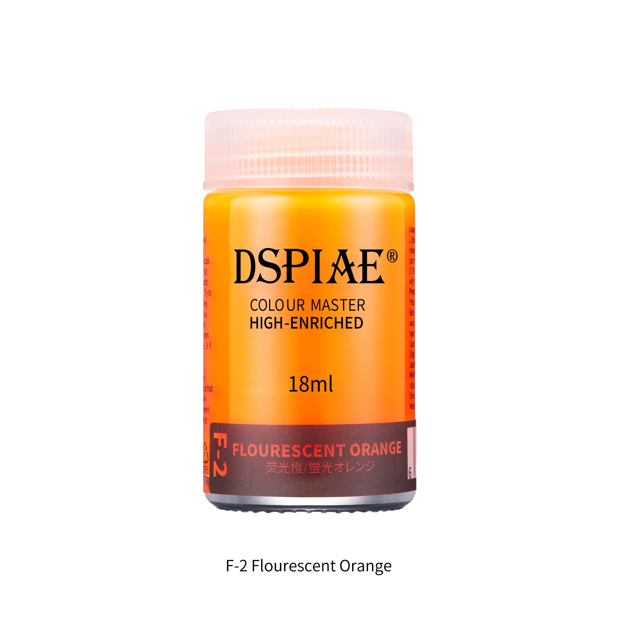 F-2 Flourescent Orange 18ml
