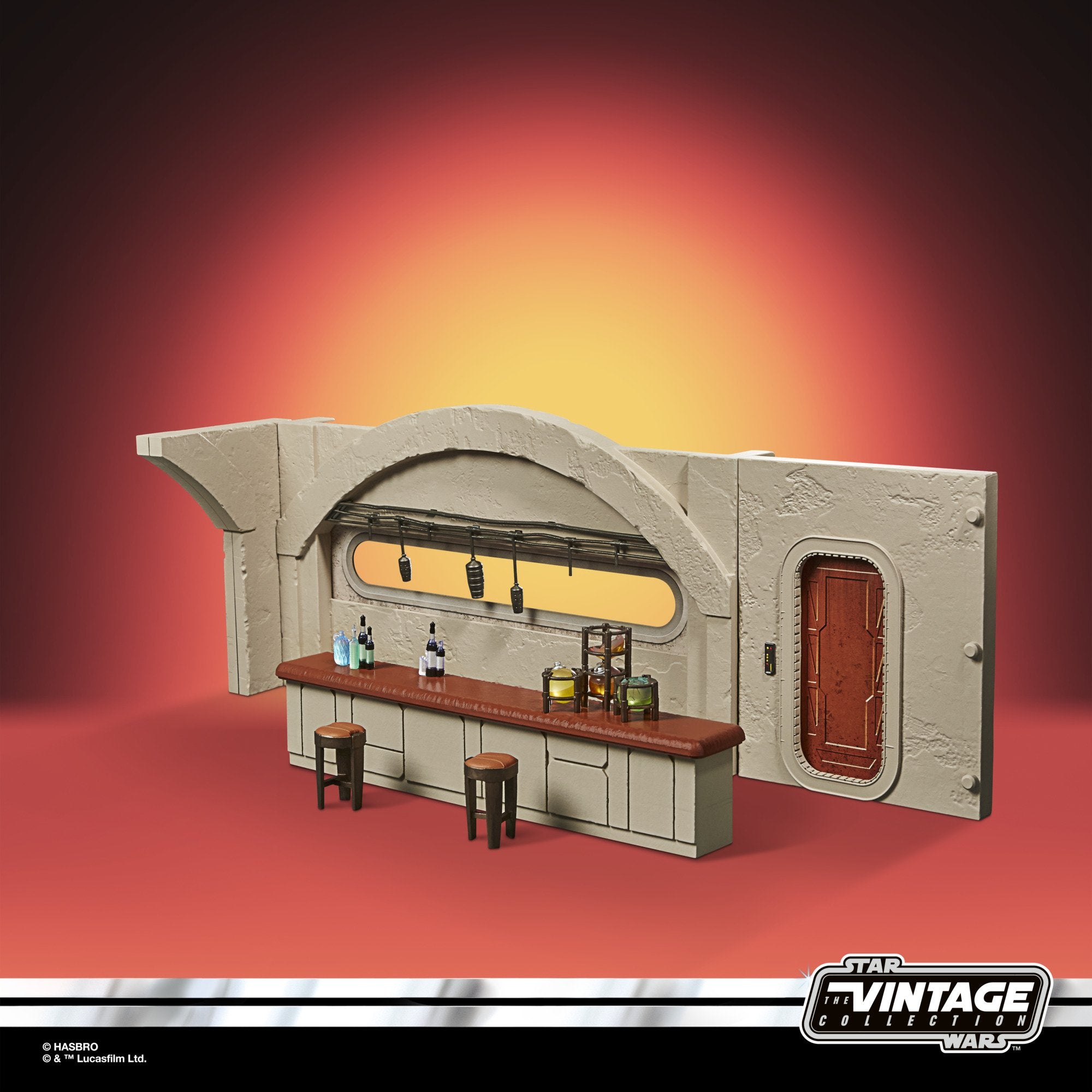 The Vintage Collection - Nevarro Cantina Playset with Imperial Death Trooper