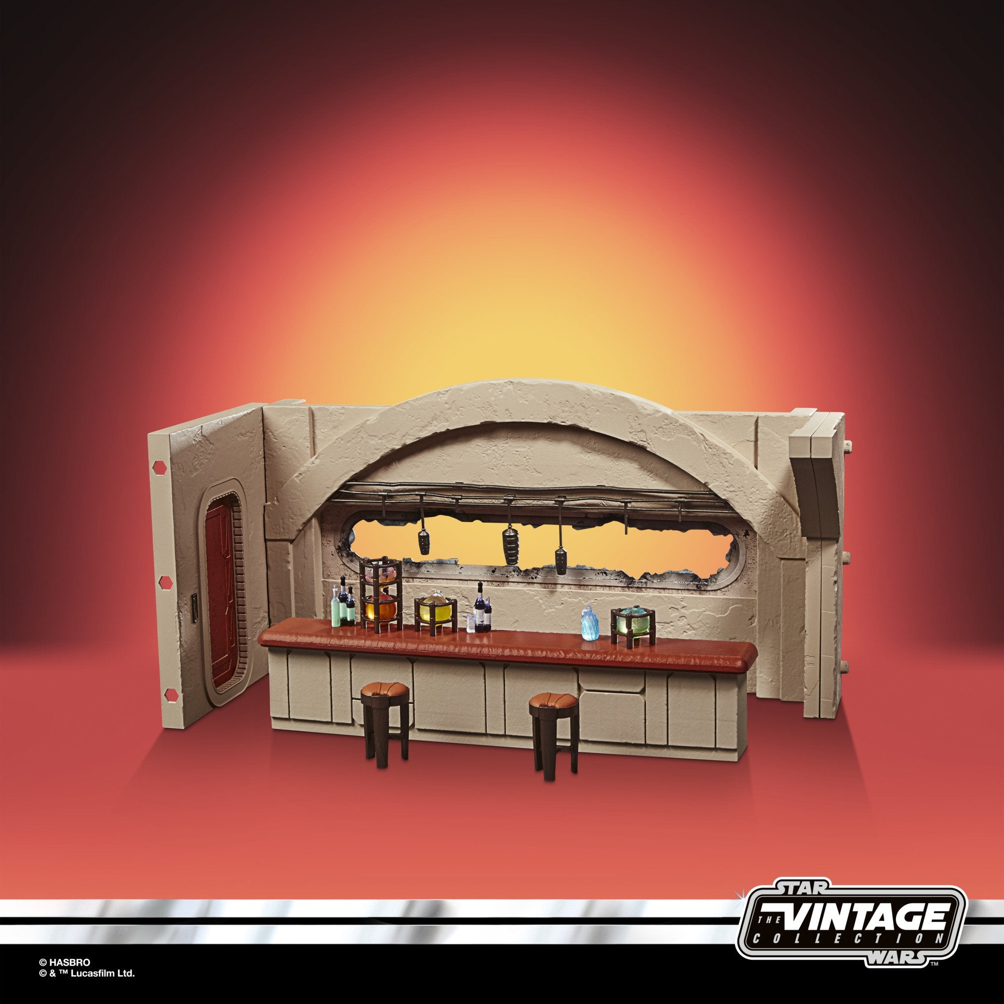 The Vintage Collection - Nevarro Cantina Playset with Imperial Death Trooper