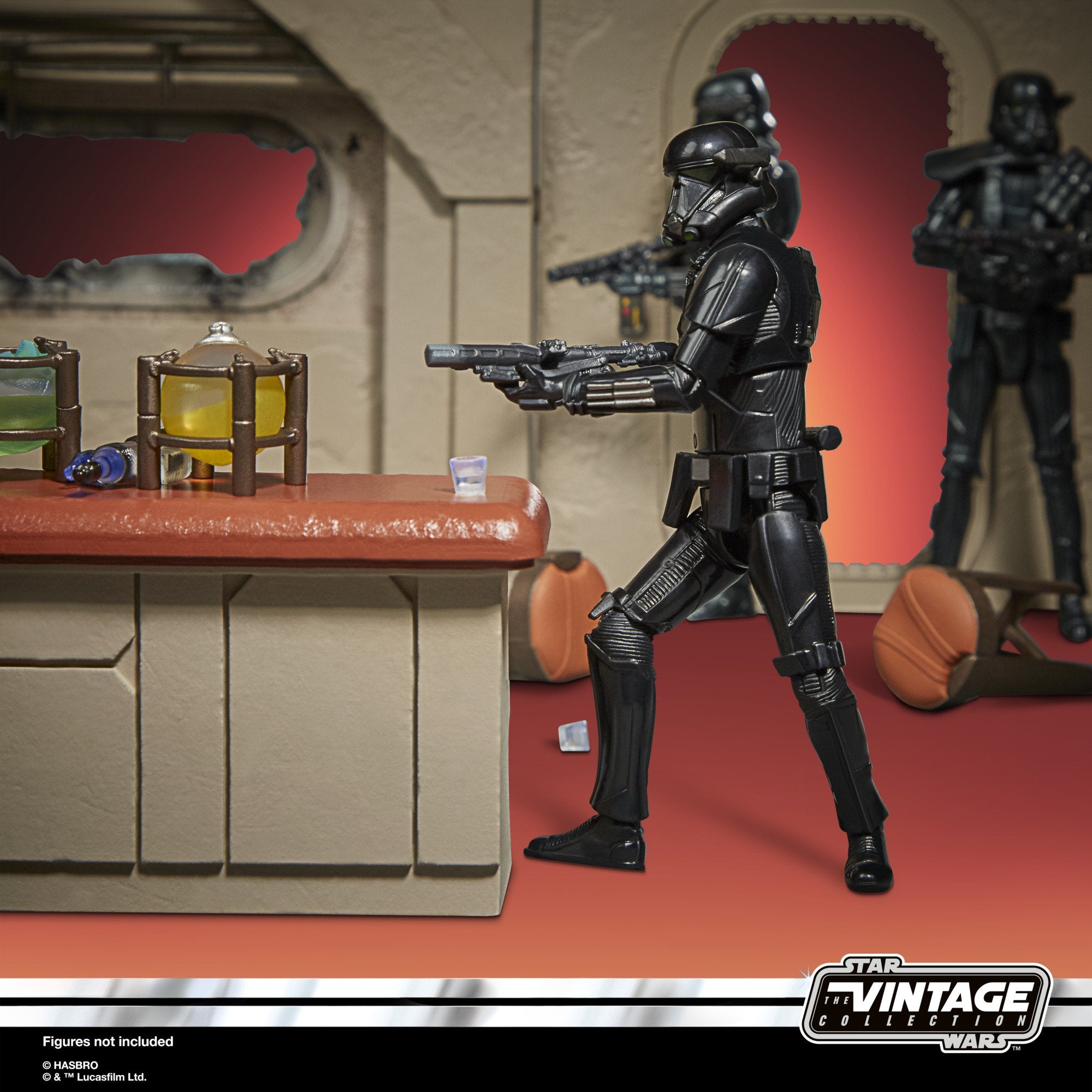 The Vintage Collection - Nevarro Cantina Playset with Imperial Death Trooper