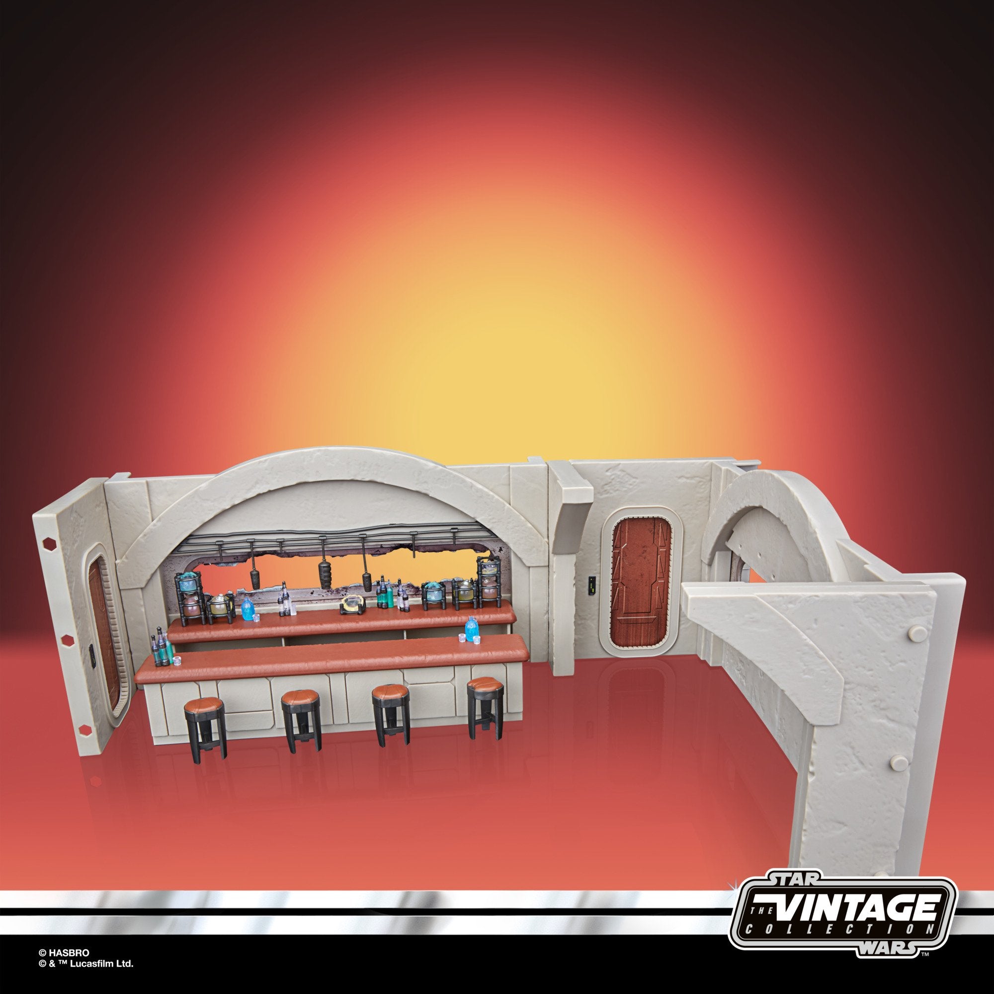 The Vintage Collection - Nevarro Cantina Playset with Imperial Death Trooper