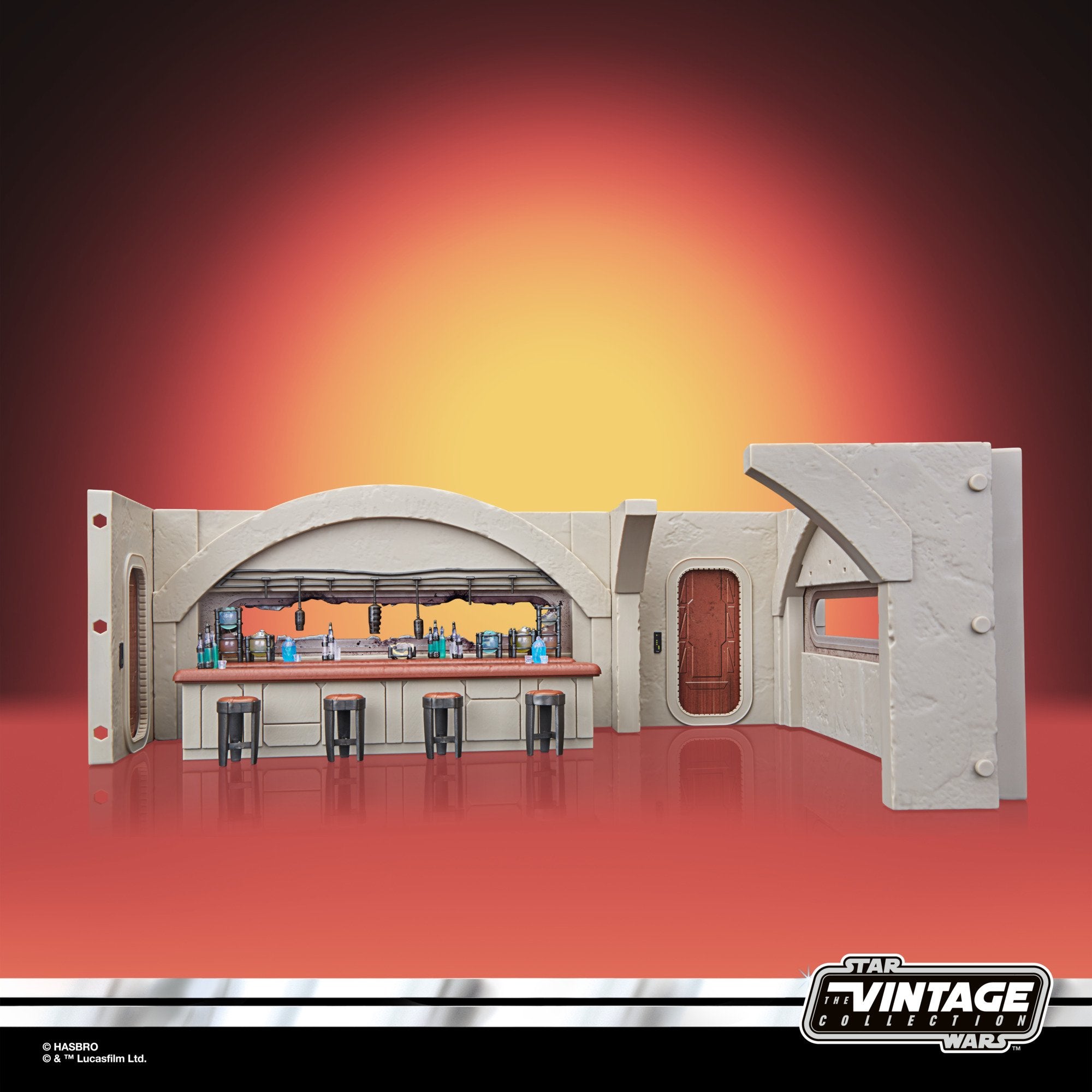 The Vintage Collection - Nevarro Cantina Playset with Imperial Death Trooper