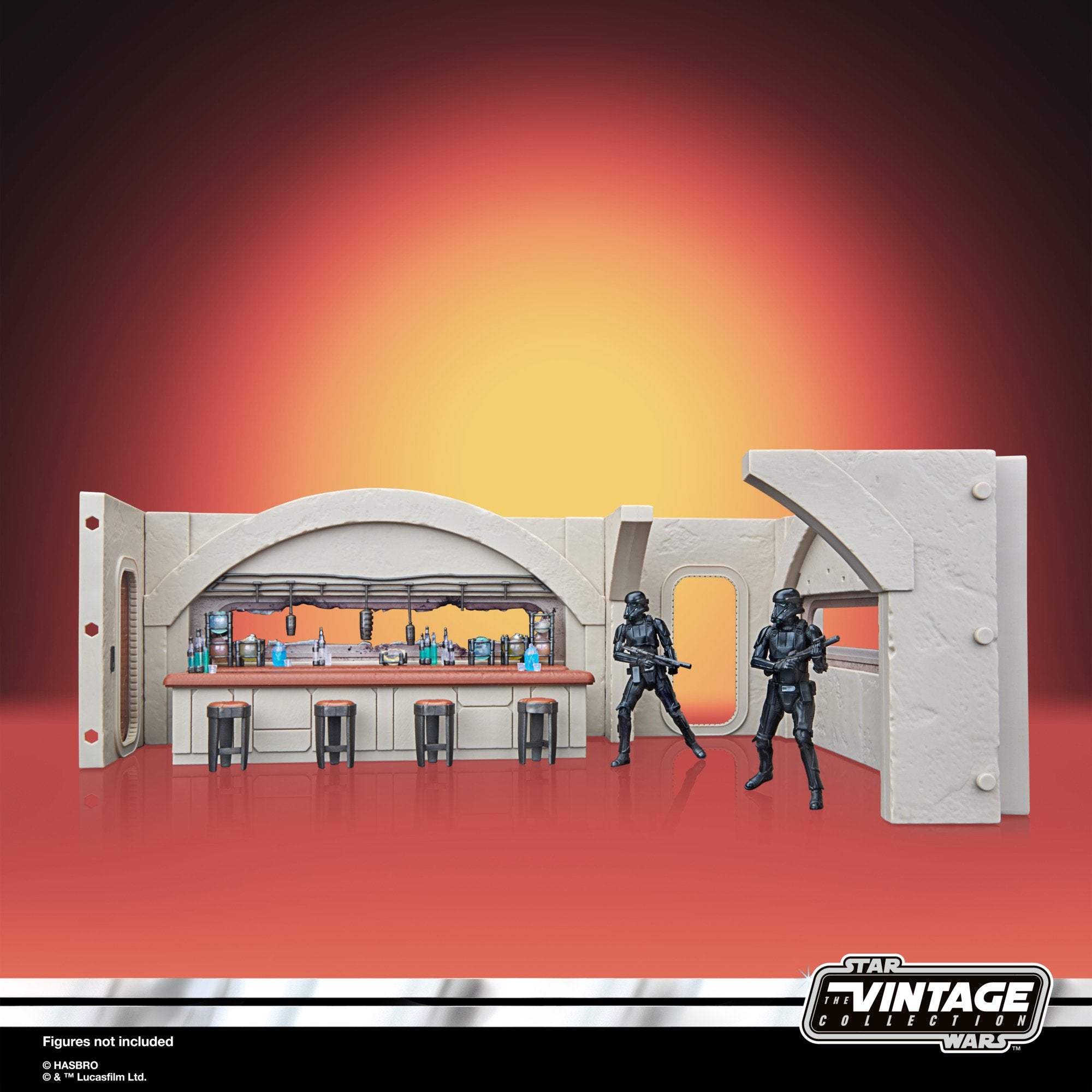 The Vintage Collection - Nevarro Cantina Playset with Imperial Death Trooper