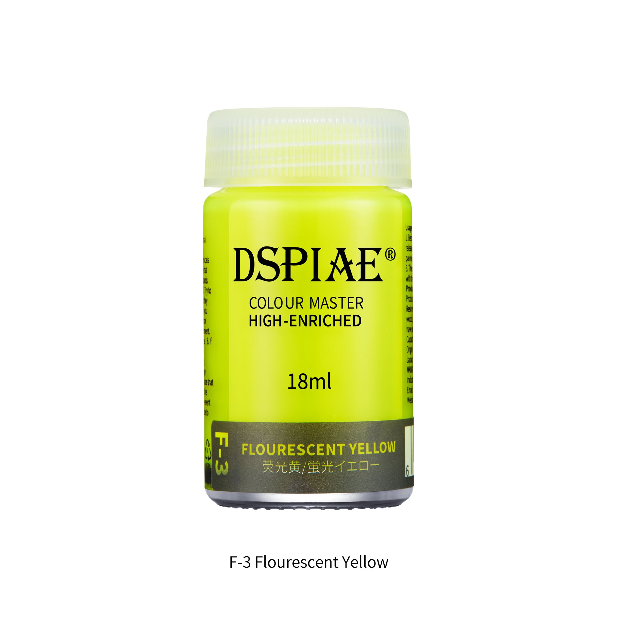F-3 Flourescent Yellow 18ml