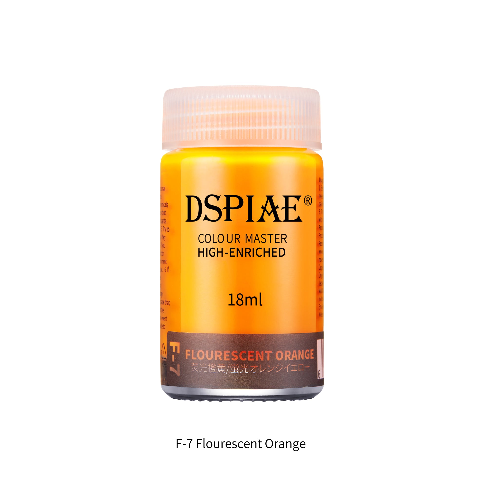 F-7 Flourescent Orange 18ml
