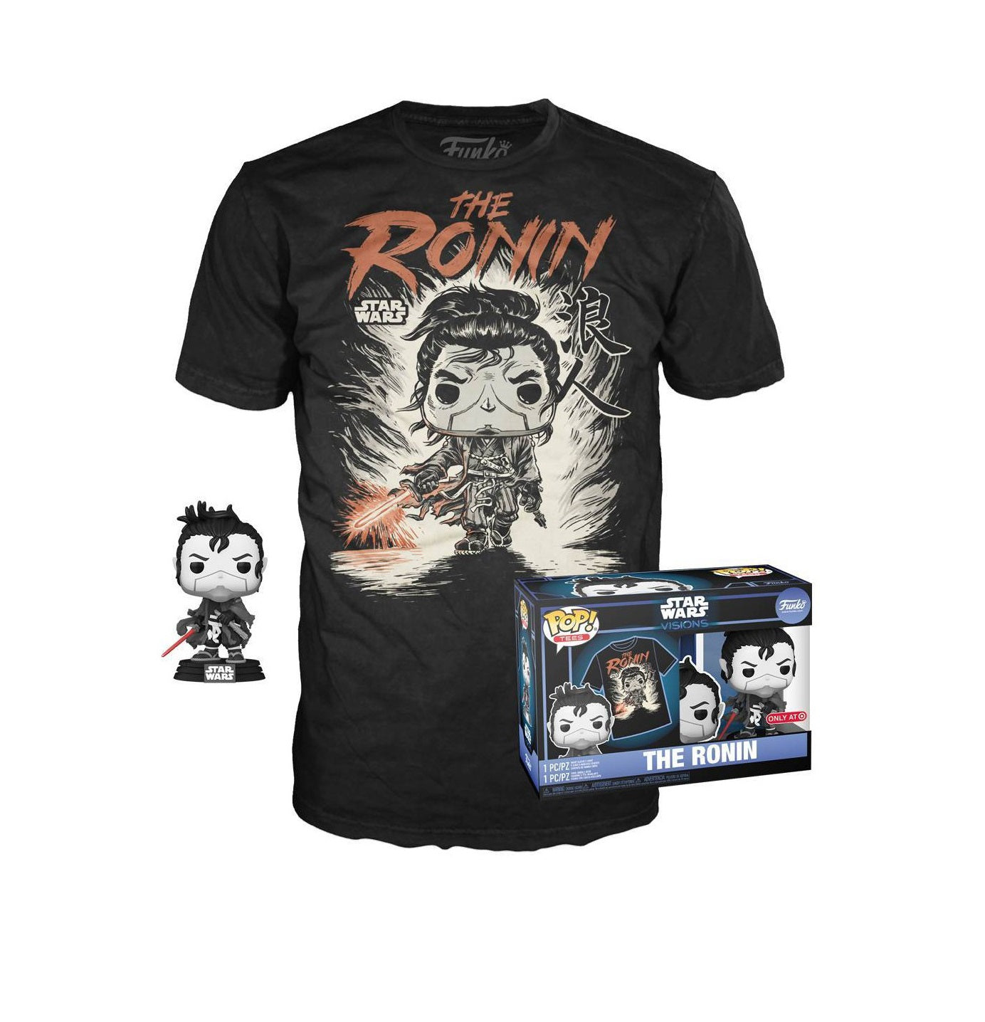 Pop! Tees - Collector's Box - Star Wars: The Ronin POP & Tee