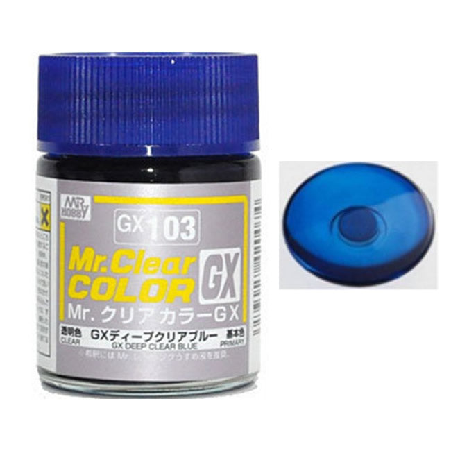 GX103 - Clear Deep Blue 18ml