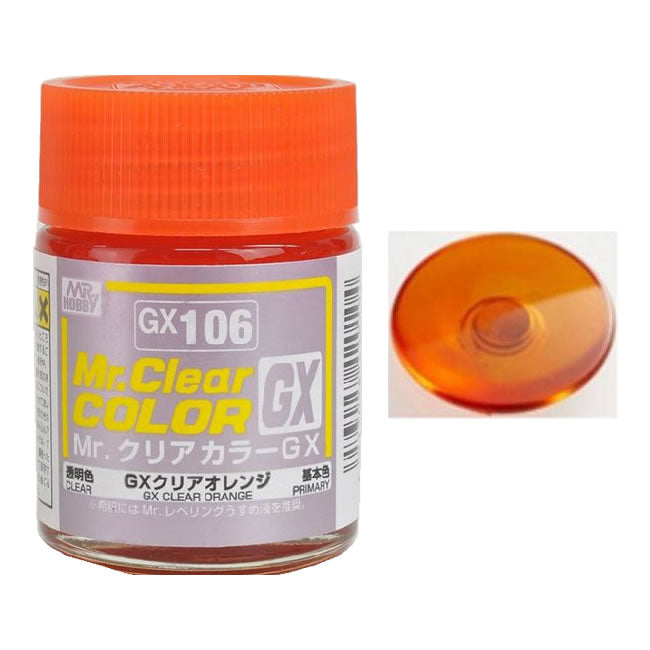 GX106 - Clear Orange 18ml