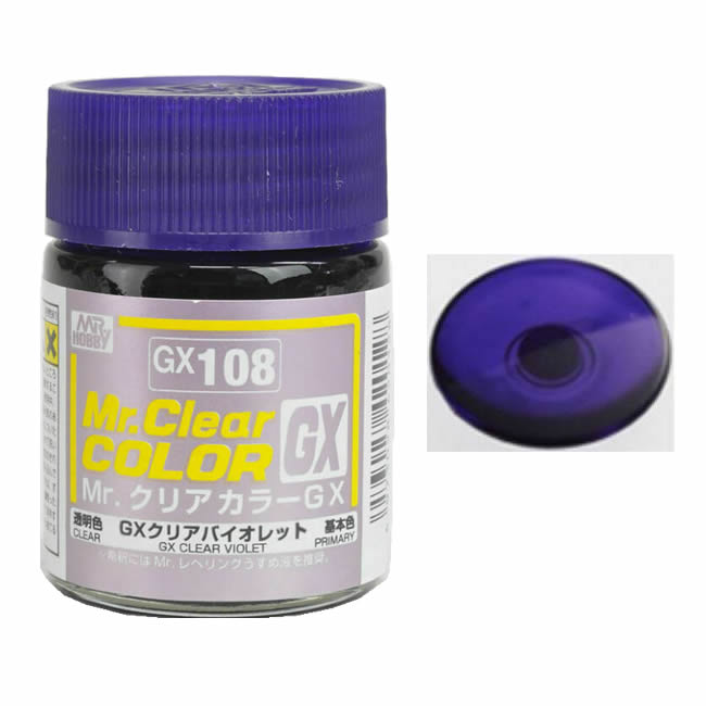 GX108 - Clear Violet 18ml