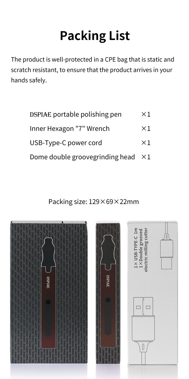 DSPIAE - ES-P Oni Portable Electric Sharpening Pen