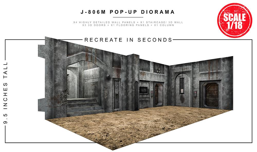 J-806M Pop-Up Diorama 1/18