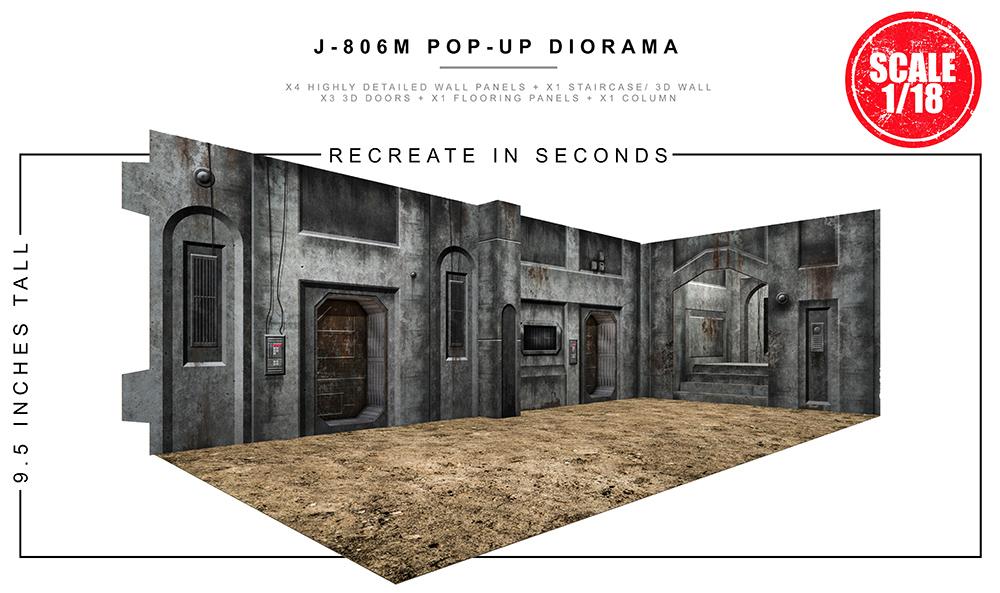 J-806M Pop-Up Diorama 1/18