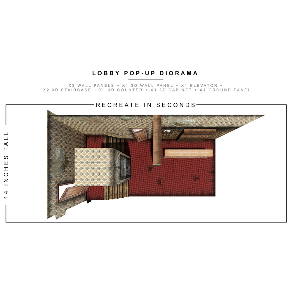 Lobby Pop-Up Diorama 1/12