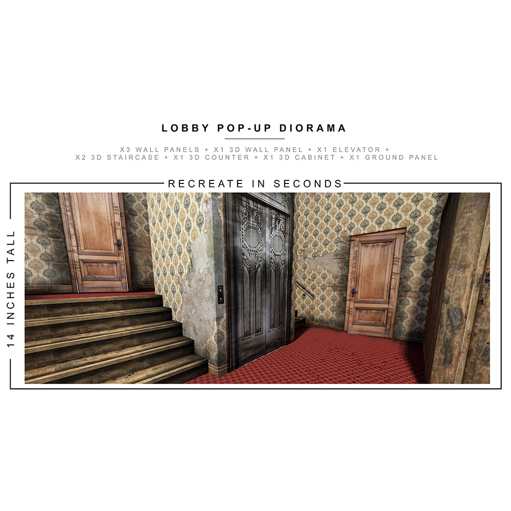 Lobby Pop-Up Diorama 1/12