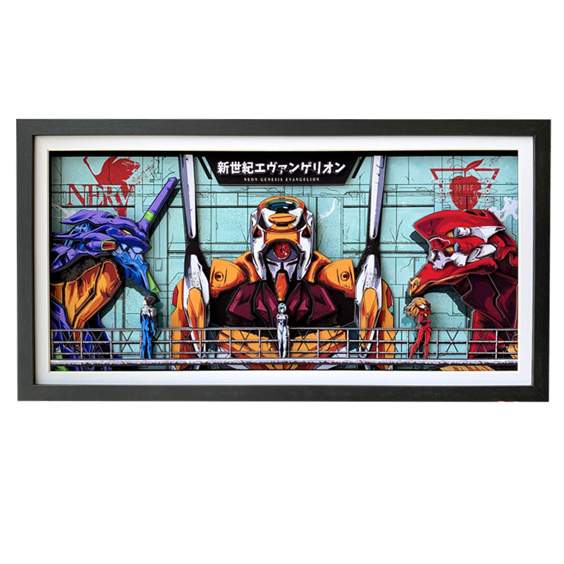 3D Wall Mount - Evangelion Hangar