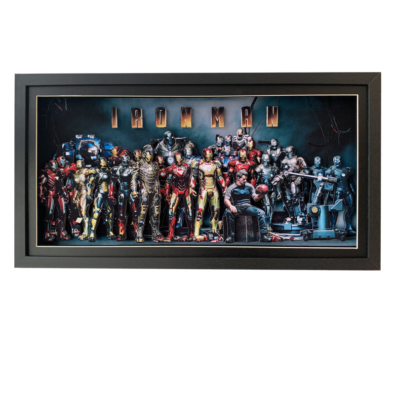 3D Wall Mount - Iron Man Armory
